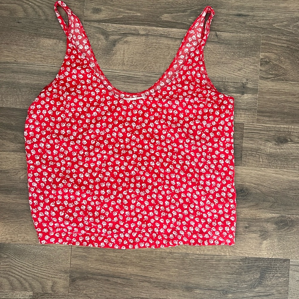 Reformation red tank size small